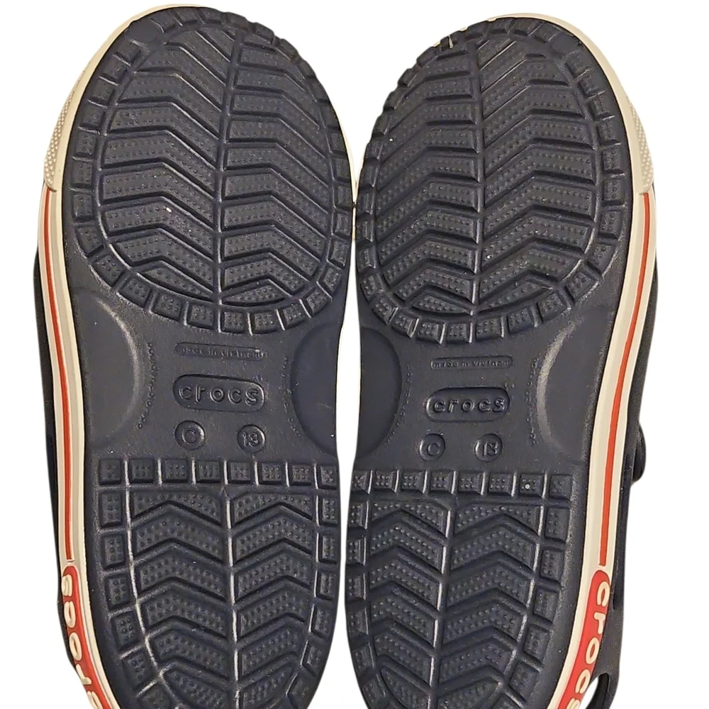 CROCS Blue/White Sandals